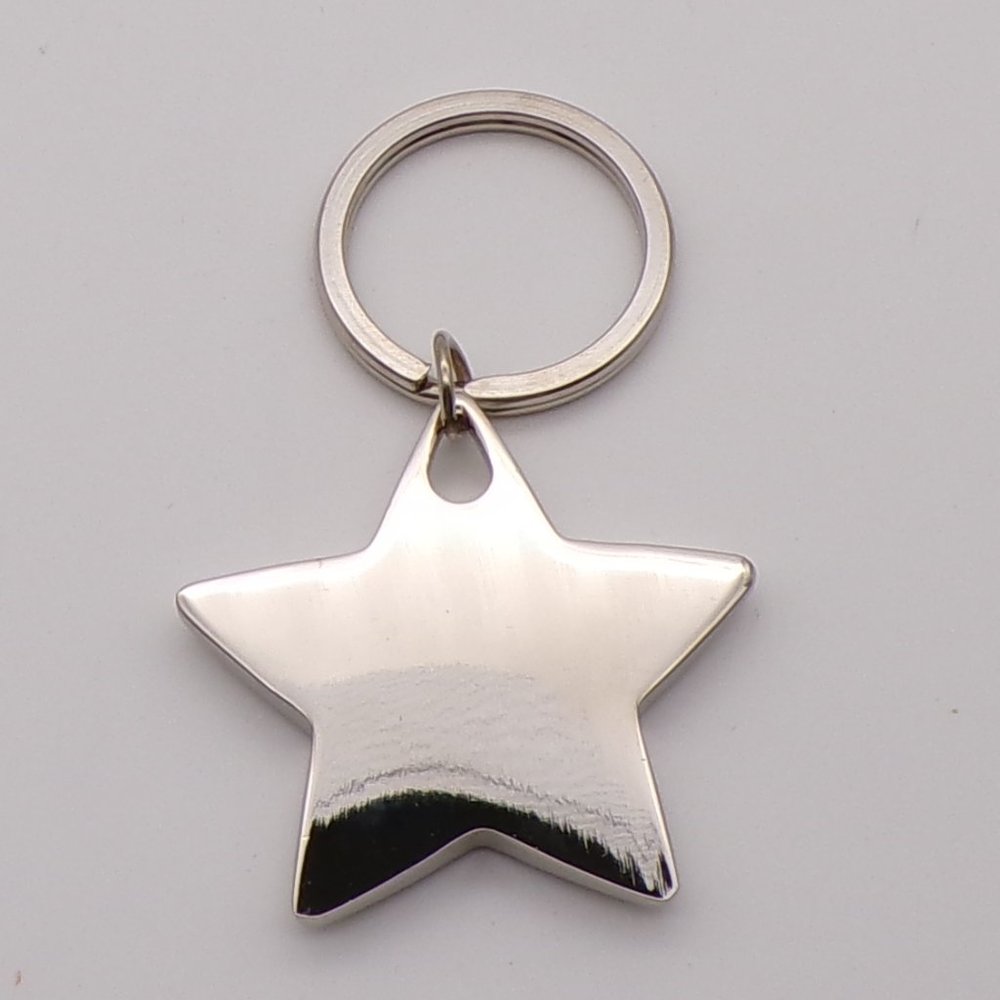 Macy's Silver Star Keychain - Picture 5 of 9